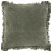 The Linen Yard Bertie Washed Cotton Velvet 45cm x 45cm Cushions