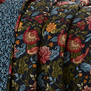 Dreams N Drapes Bejewelled Navy Duvet Set