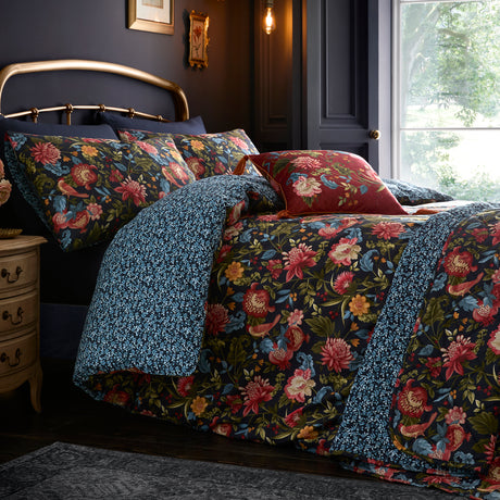 Dreams N Drapes Bejewelled Navy Duvet Set