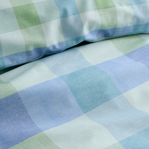 Fusion Bedding Block Check Duvet Set