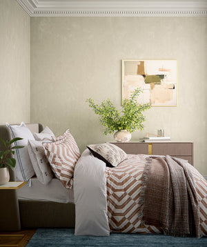 Bedeck of Belfast Osanna Charcoal & Tan Duvet Set