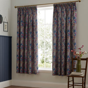 Dreams N Drapes Bessie Navy Duvet Set
