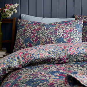 Dreams N Drapes Bessie Navy Duvet Set
