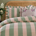 Wylder Birdie Stripe Ruffle Duvet Set