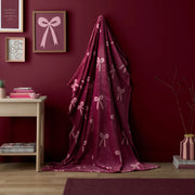Fusion Bows 120cm x 150cm Throw