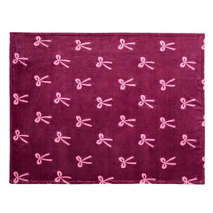 Fusion Bows 120cm x 150cm Throw