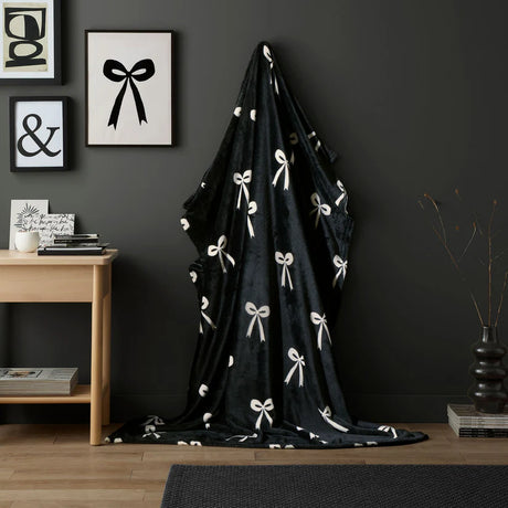 Fusion Bows 120cm x 150cm Throw