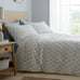 Dreams n Drapes Block Floral Blue Duvet Set