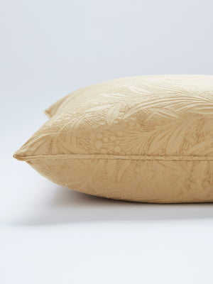 Laura Ashley Barley Embossed Microfibre Filled 50cm x 50cm Cushion
