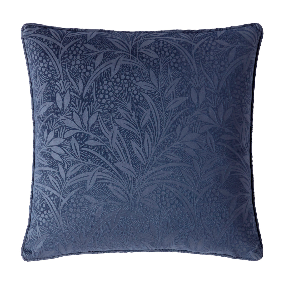Laura Ashley Barley Embossed Microfibre Filled 50cm x 50cm Cushion