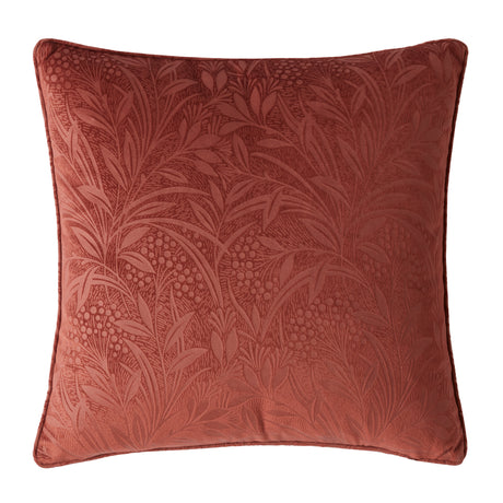Laura Ashley Barley Embossed Microfibre Filled 50cm x 50cm Cushion