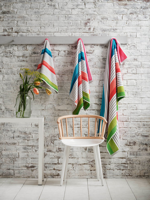 Designers Guild Bellariva Peony 100% Egyptian Cotton 640gsm Towels
