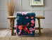 Deyongs 1846 Bird Blossom 140cm x 180cm Printed Flannel Fleece Throw