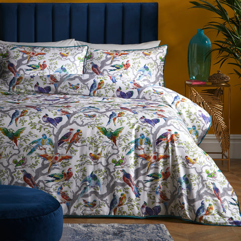 Laurence Llewelyn Bowen Birdity Absurdity Multi Duvet Set