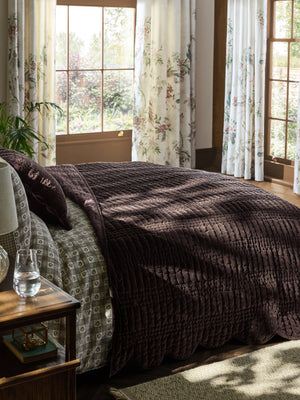 Laura Ashley Brady Scalloped 180cm x 235cm Bedspread