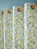 Laura Ashley Brayton Leaves Multi Lined Eyelet Curtains