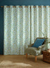 Laura Ashley Brayton Leaves Multi Lined Eyelet Curtains