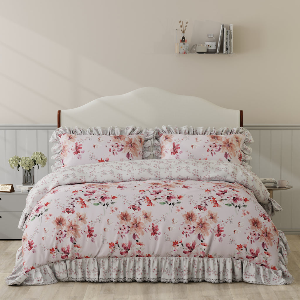 Vantona Archive Georgia Pink Duvet Set