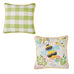 Fusion Outdoor Buzzy Bee Ochre 43cm x 43cm Cushion