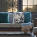 Voyage Additions C220357 Silverwood Ocean 50cm x 50cm Cushion