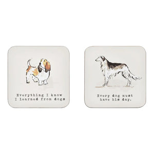 Ulster Weavers Country Dogs Brown Placemat 4 Pack