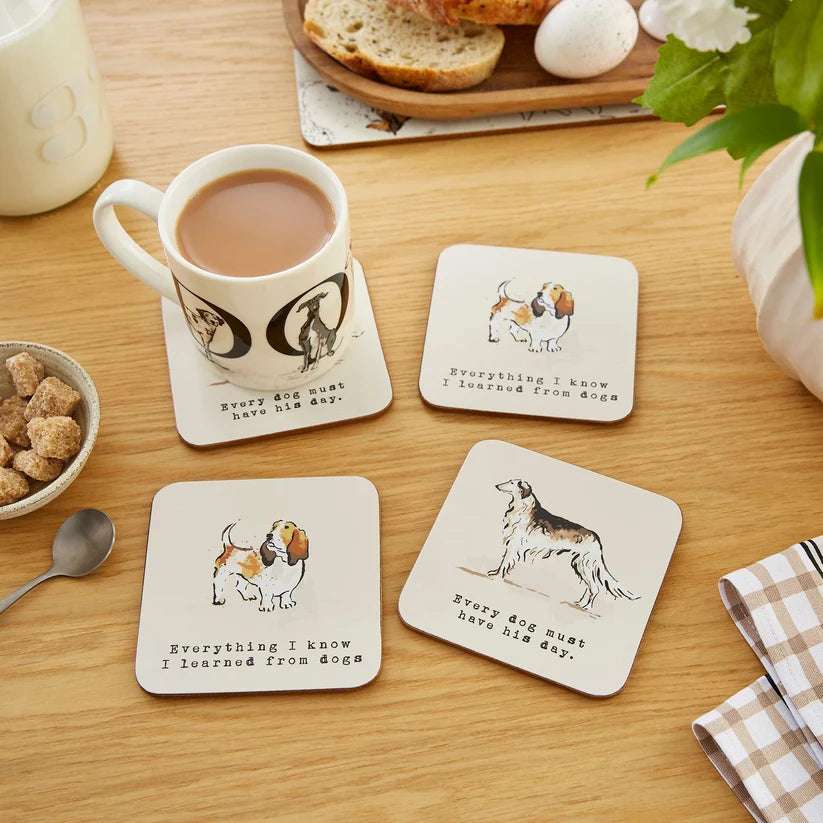 Ulster Weavers Country Dogs Brown Placemat 4 Pack