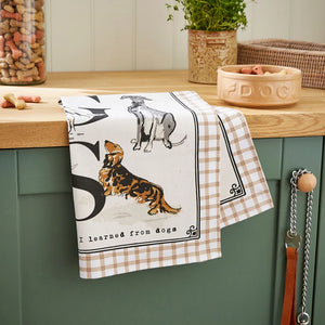 Ulster Weavers Country Dogs Brown Tea Towel