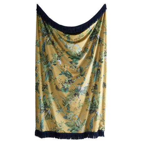 Laurence Llewelyn Bowen Cotswold Fantasia Gold 130cm x 180cm Throw