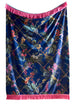 Laurence Llewelyn Bowen Cotswold Fantasia Navy 130cm x 180cm Throw