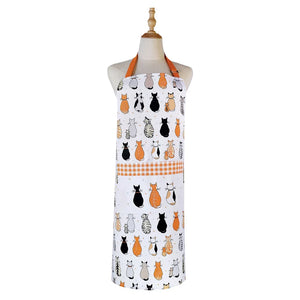 Ulster Weavers Cats in Waiting Orange Apron
