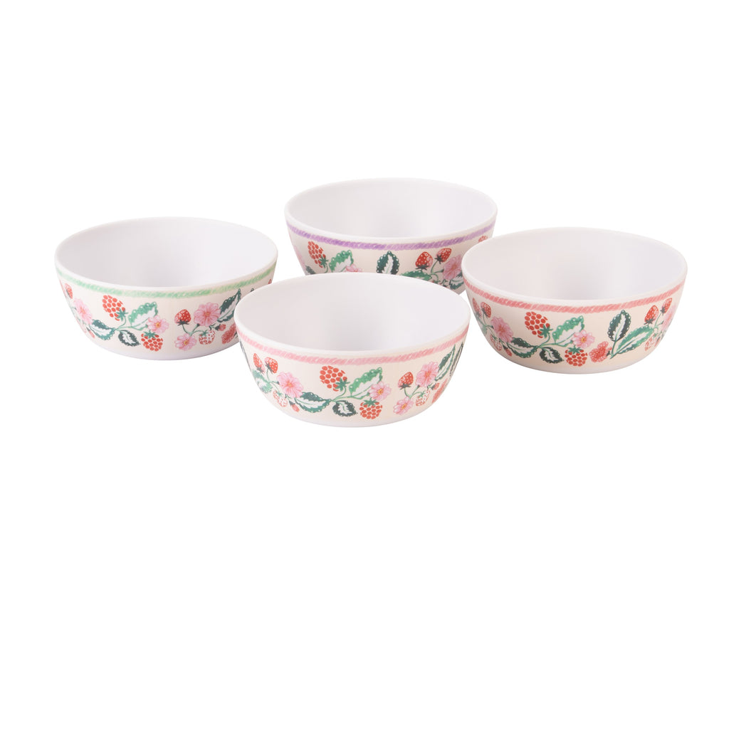 Cath Kidston CKRSMELCERBWL Summer Picnic Set of 4 Cereal Bowls