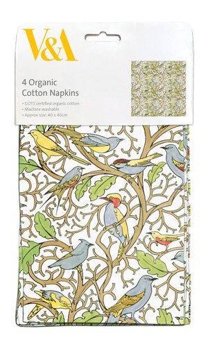 Museums & Galleries Assorted Cotton Napkins PK of 4