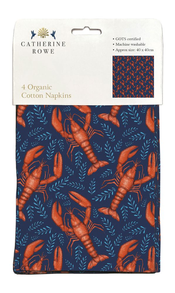 Museums & Galleries Assorted Cotton Napkins PK of 4