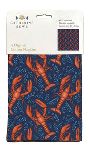 Museums & Galleries Assorted Cotton Napkins PK of 4