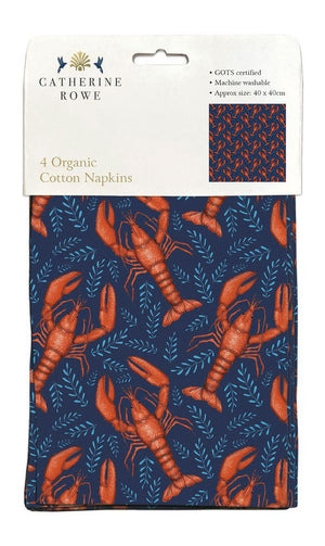 Museums & Galleries Assorted Cotton Napkins PK of 4