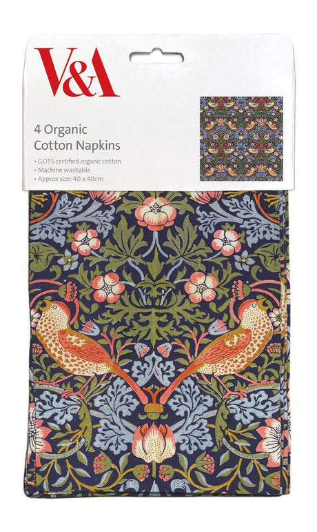 Museums & Galleries Assorted Cotton Napkins PK of 4