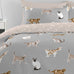 Fusion Bedding Cats Grey Duvet Set