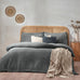 The Linen Yard Chunky Waffle Duvet Set