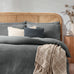 The Linen Yard Chunky Waffle Duvet Set