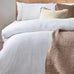 The Linen Yard Chunky Waffle Duvet Set