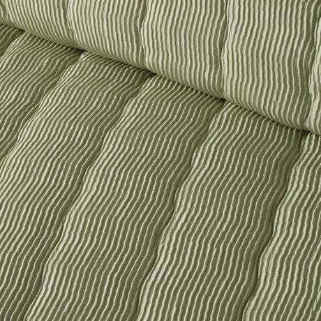 Serene Crinkle Wave Duvet Set