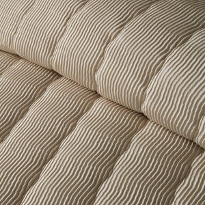 Serene Crinkle Wave Duvet Set
