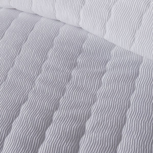 Serene Crinkle Wave Duvet Set