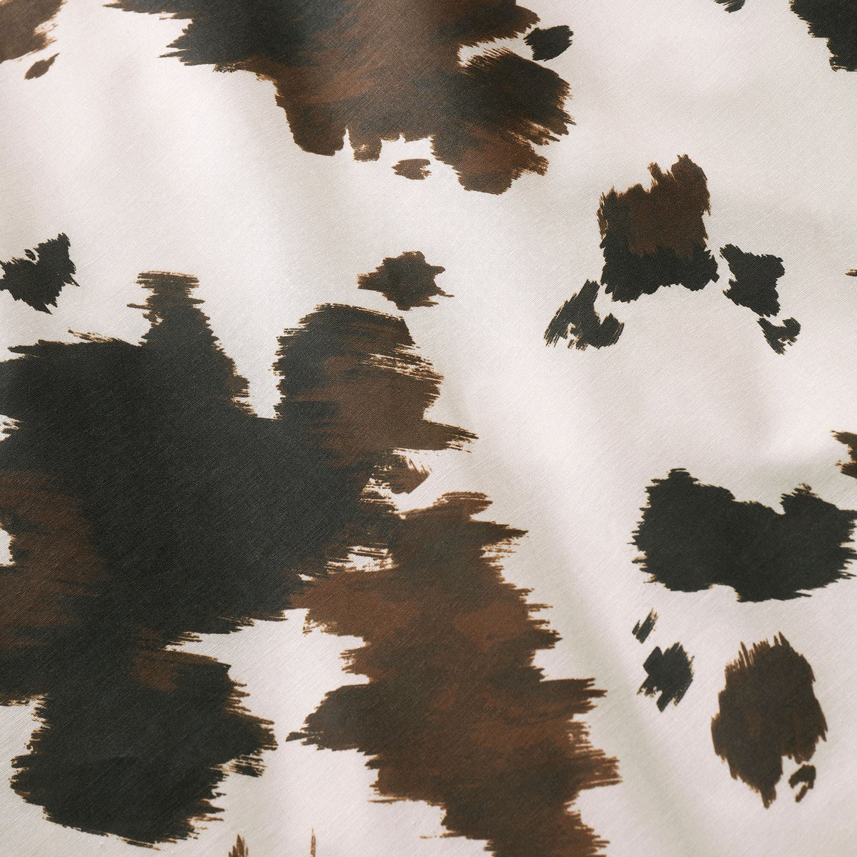 Fusion Cow Print Natural Duvet Set