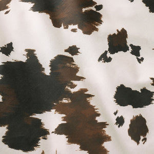 Fusion Cow Print Natural Duvet Set