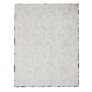 Fusion Cow Print Faux Fur Natural 150cm x 200cm Bedspread