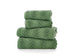 The Lyndon Company Catalonia Zero Twist 100% BCI Cotton 650gsm Green Towels