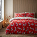 Fusion Bedding Foraging Fox Red Brushed Cotton Duvet Set