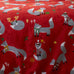 Fusion Bedding Foraging Fox Red Brushed Cotton Duvet Set
