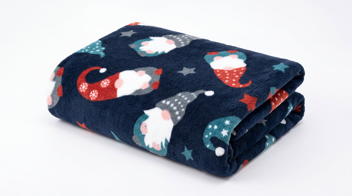 Deyongs 1846 Cozy Comforts 130cm x 170cm Gonk Fleece Throw